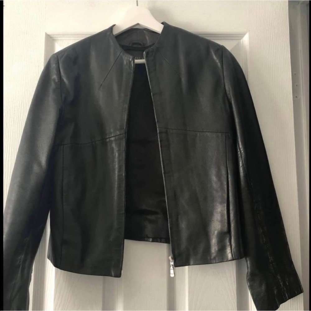 Ted baker leather jacket